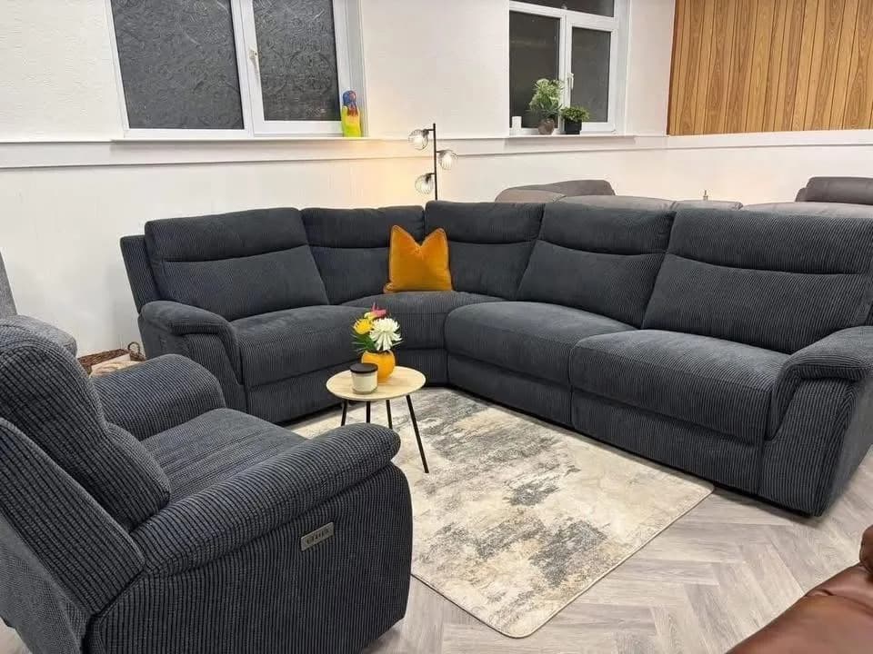 Atlanta Power-Recliner Corner & Chair