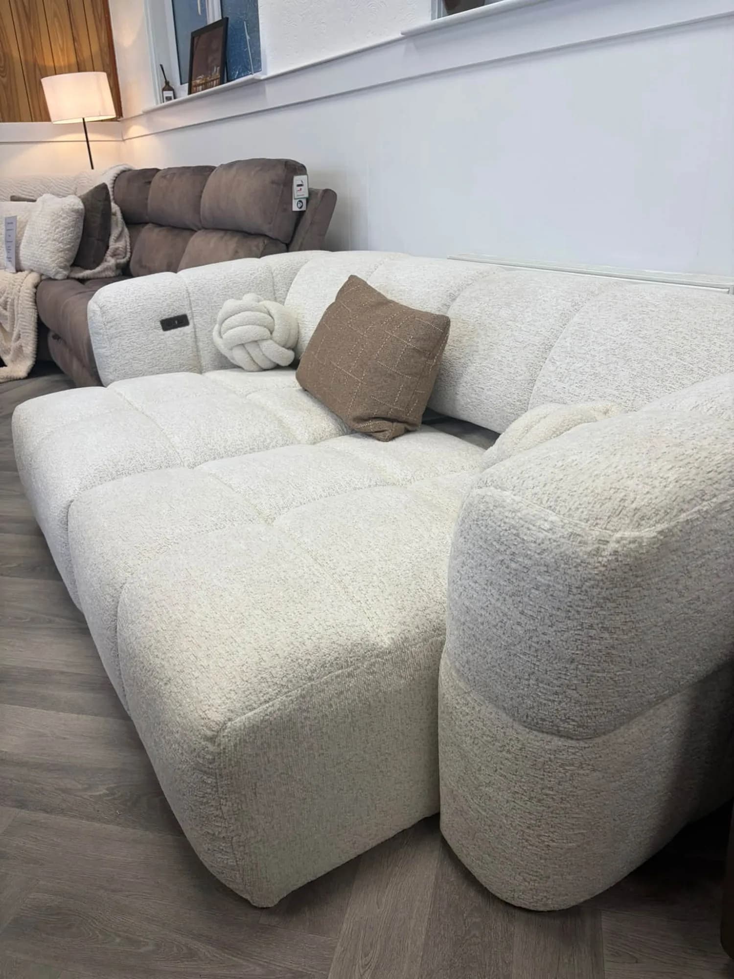 Cloud Power-Slider Sofa