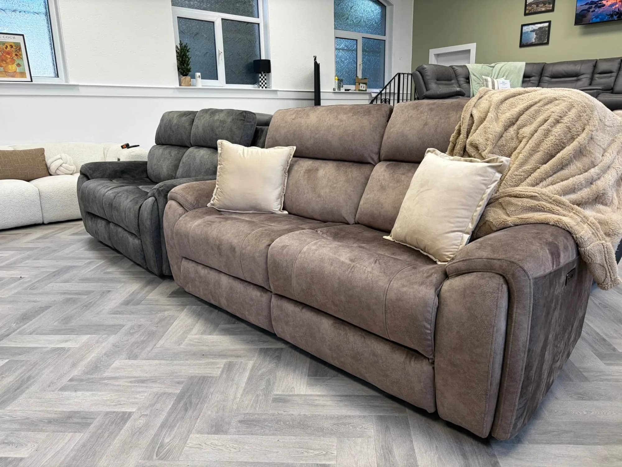 Odyssey Truffle 3 Seater Power-Recliner
