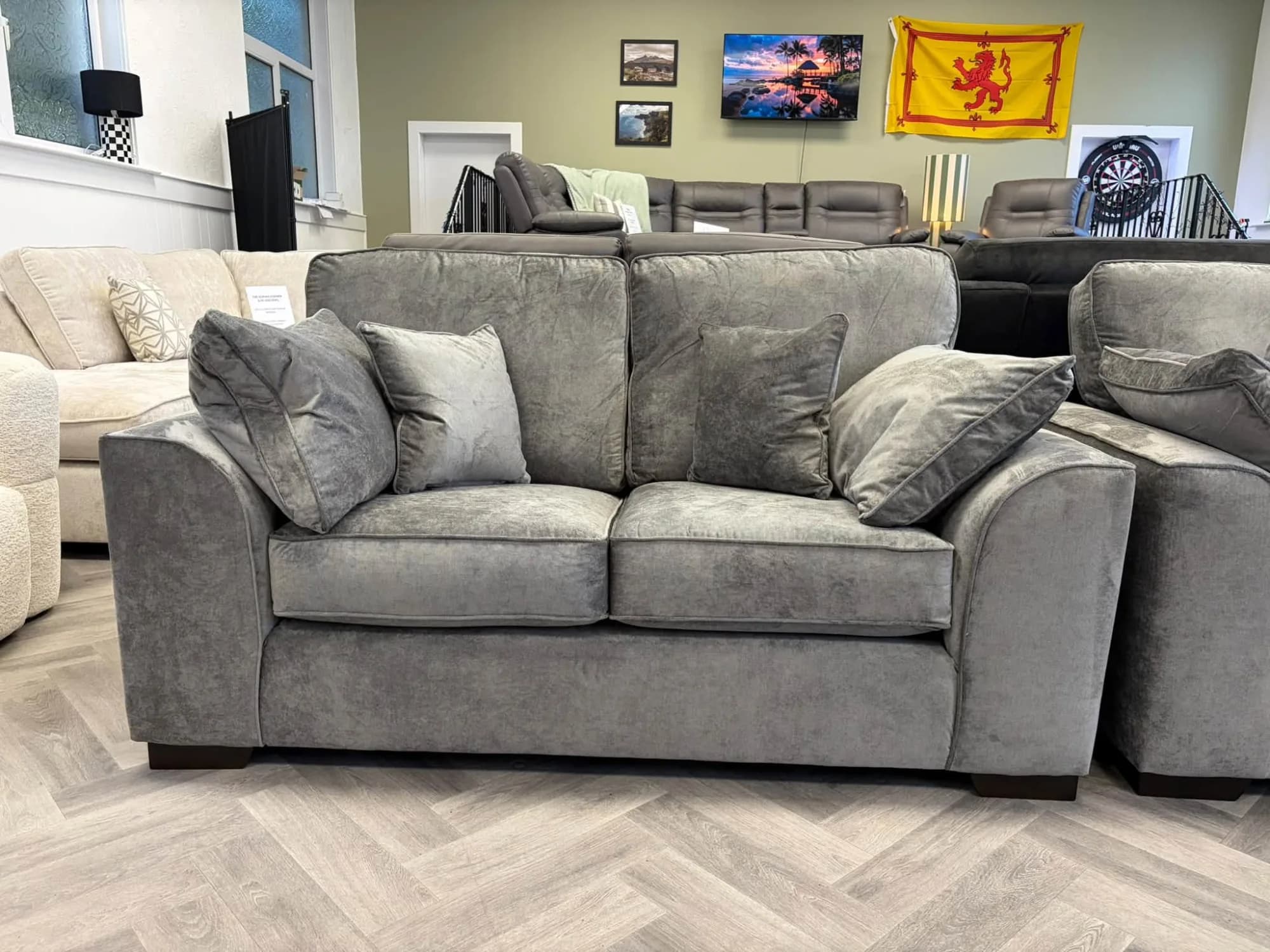 Stanford 2 Seater Kensington Grey